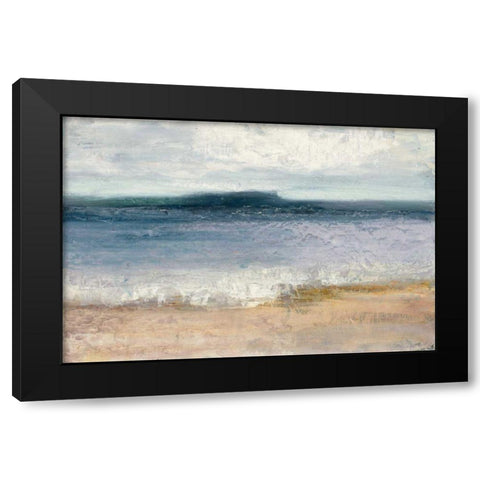 Indigo Isle Black Modern Wood Framed Art Print by Purinton, Julia