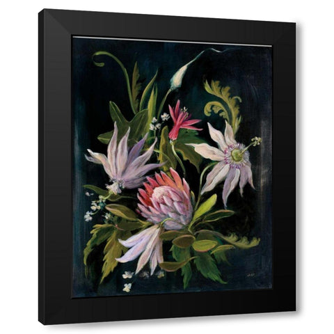Flower Show I Black Modern Wood Framed Art Print by Purinton, Julia