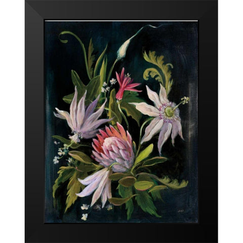 Flower Show I Black Modern Wood Framed Art Print by Purinton, Julia