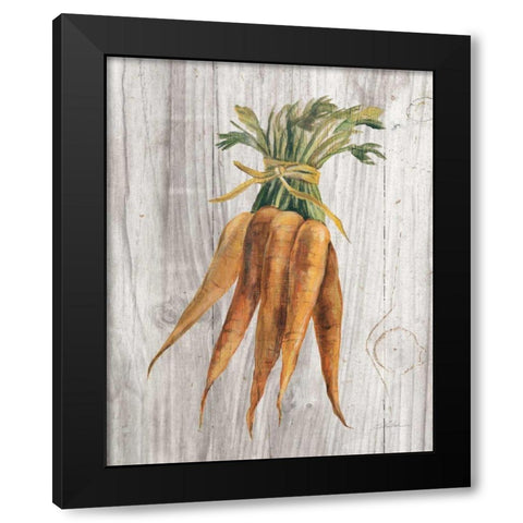 Market Vegetables I Black Modern Wood Framed Art Print by Vassileva, Silvia