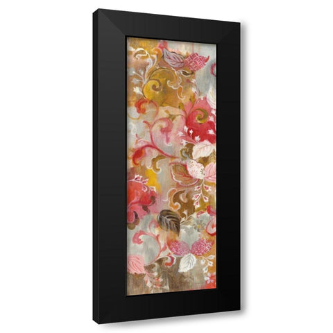 Gypsy Dream II Black Modern Wood Framed Art Print with Double Matting by Nai, Danhui