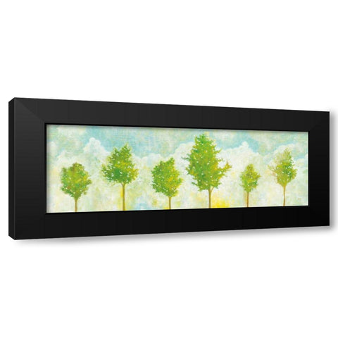 Golden Hour V Black Modern Wood Framed Art Print by Averinos, Melissa