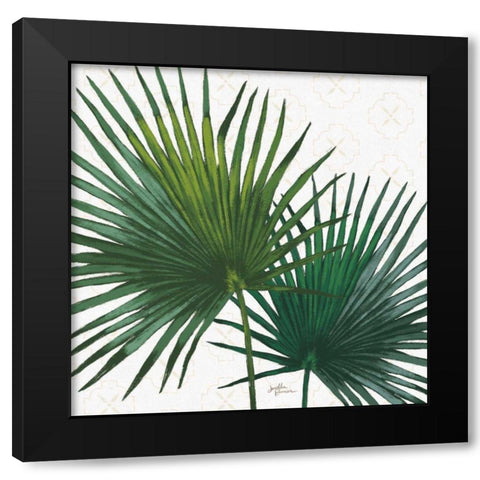 Welcome to Paradise XII Black Modern Wood Framed Art Print by Penner, Janelle