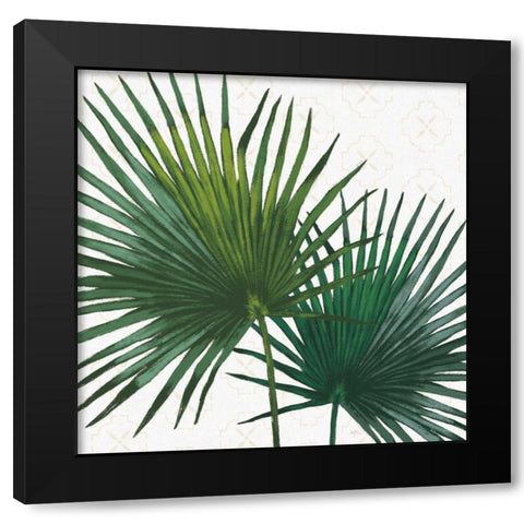 Welcome to Paradise XII Black Modern Wood Framed Art Print with Double Matting by Penner, Janelle