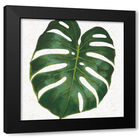 Welcome to Paradise XIII Black Modern Wood Framed Art Print with Double Matting by Penner, Janelle