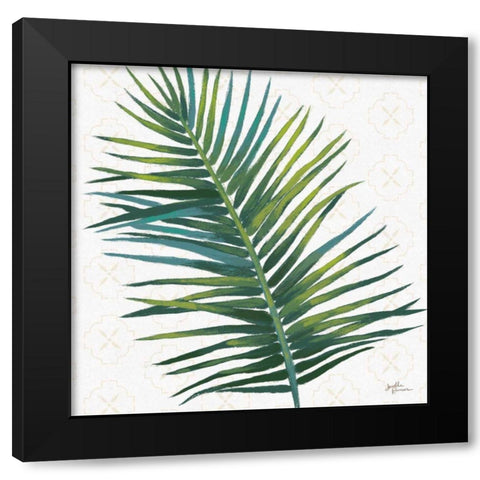 Welcome to Paradise XIV Black Modern Wood Framed Art Print with Double Matting by Penner, Janelle