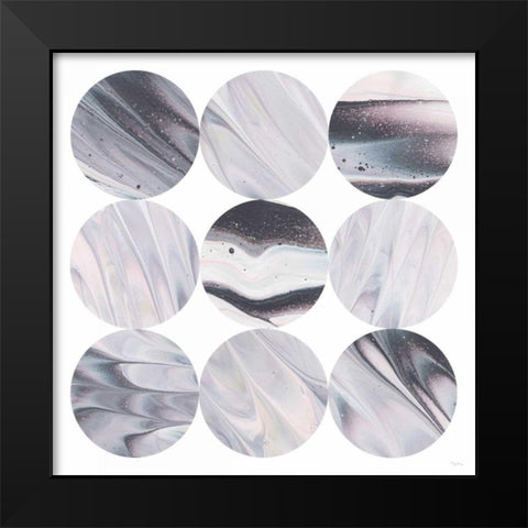 Dark Matter III Black Modern Wood Framed Art Print by Rhue, Piper