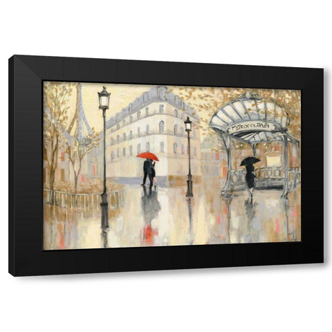 To the Metro Black Modern Wood Framed Art Print with Double Matting by Purinton, Julia