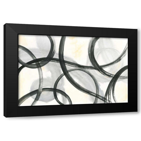 Junctions Black Modern Wood Framed Art Print with Double Matting by Schlabach, Sue