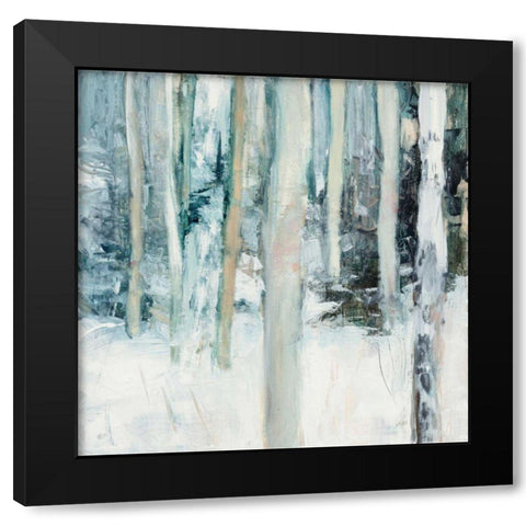 Winter Woods I Black Modern Wood Framed Art Print by Purinton, Julia