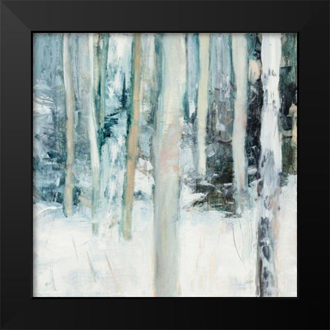 Winter Woods I Black Modern Wood Framed Art Print by Purinton, Julia