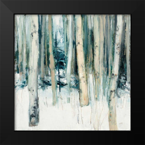 Winter Woods II Black Modern Wood Framed Art Print by Purinton, Julia