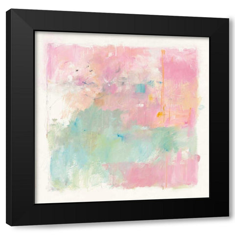 At Loose Ends Black Modern Wood Framed Art Print by Schick, Mike