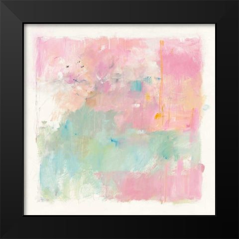 At Loose Ends Black Modern Wood Framed Art Print by Schick, Mike