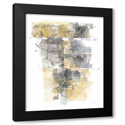 Moving In and Out of Traffic I Black Modern Wood Framed Art Print by Schick, Mike