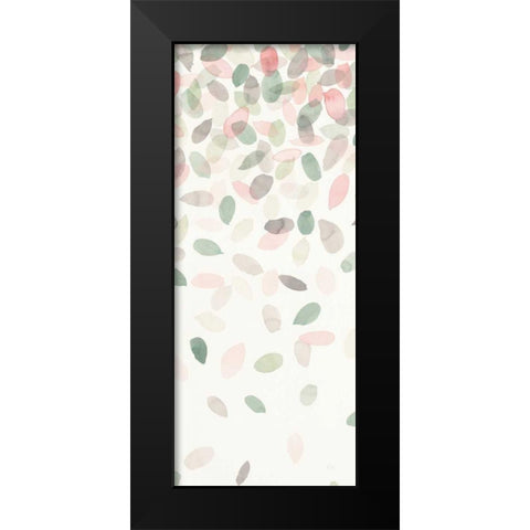 Spring Cascade III Black Modern Wood Framed Art Print by Marshall, Laura