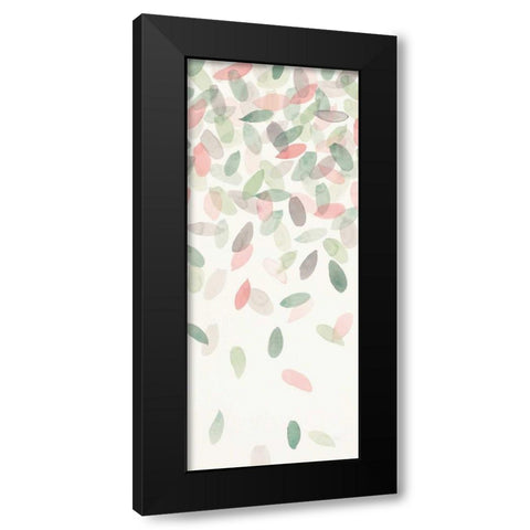 Spring Cascade IV Black Modern Wood Framed Art Print by Marshall, Laura