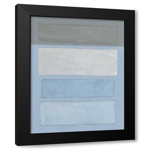 Painted Weaving I FB Black Modern Wood Framed Art Print with Double Matting by Rhue, Piper