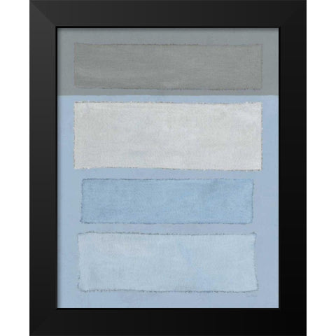 Painted Weaving I FB Black Modern Wood Framed Art Print by Rhue, Piper