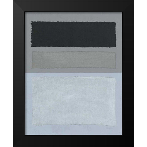 Painted Weaving II FB Black Modern Wood Framed Art Print by Rhue, Piper