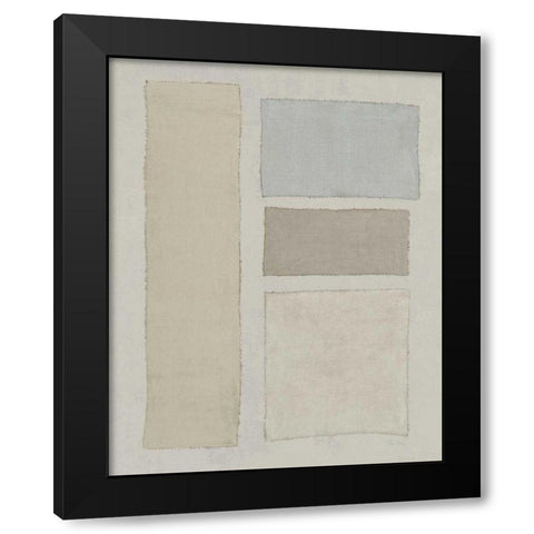 Painted Weaving III FB Black Modern Wood Framed Art Print by Rhue, Piper