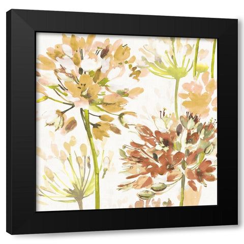 Neutral Medley IV Black Modern Wood Framed Art Print with Double Matting by Portfolio, Wild Apple