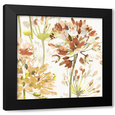 Neutral Medley V Black Modern Wood Framed Art Print by Portfolio, Wild Apple