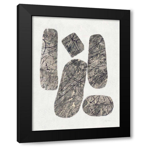 Ballinglen Warm III v2 Black Modern Wood Framed Art Print with Double Matting by Rhue, Piper