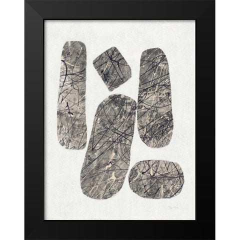 Ballinglen Warm III v2 Black Modern Wood Framed Art Print by Rhue, Piper