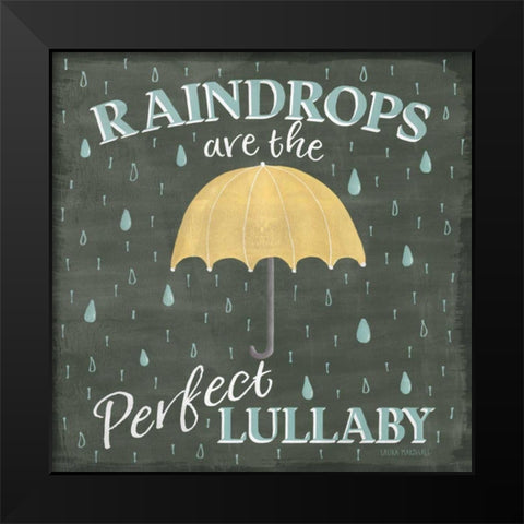 Smitten With Spring IV Black Modern Wood Framed Art Print by Marshall, Laura