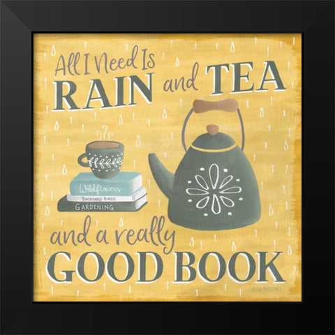 Smitten With Spring VII Black Modern Wood Framed Art Print by Marshall, Laura