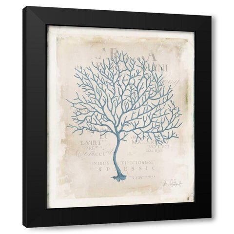 Sea Garden IV Black Modern Wood Framed Art Print with Double Matting by Pertiet, Katie