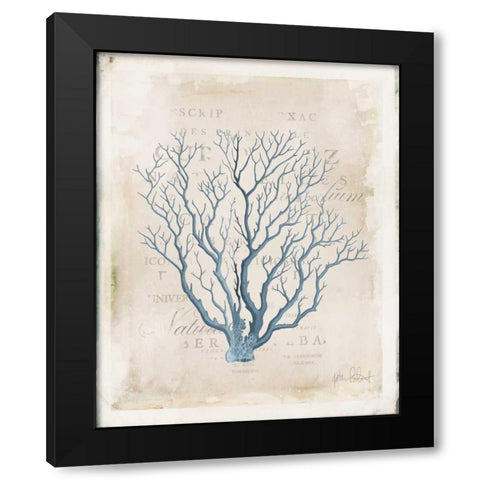 Sea Garden V Black Modern Wood Framed Art Print by Pertiet, Katie