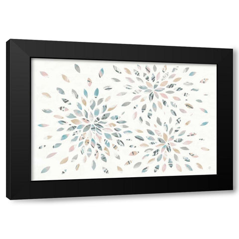 Fireworks I Black Modern Wood Framed Art Print with Double Matting by DeNeige, Elyse