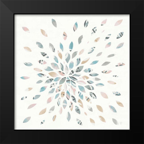 Fireworks II Black Modern Wood Framed Art Print by DeNeige, Elyse
