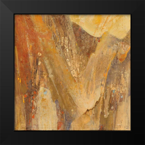 Canyon 3A Black Modern Wood Framed Art Print by Hristova, Albena