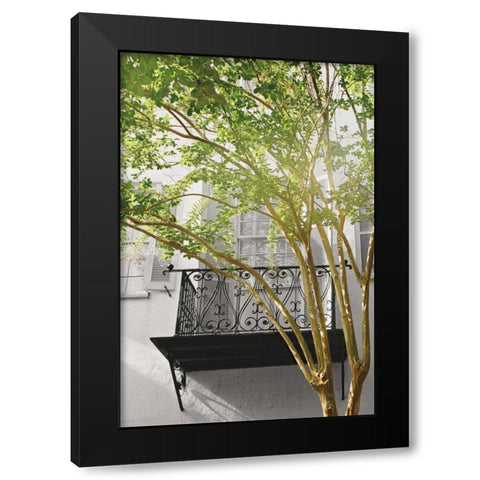City Romance Grey Black Modern Wood Framed Art Print by Studio, Brookview