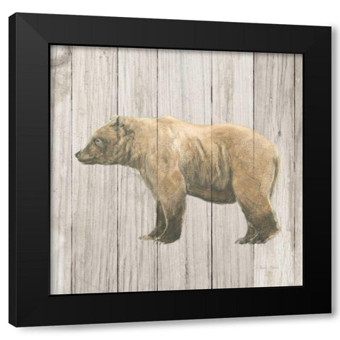 Natural Majesty III v2 on Wood Black Modern Wood Framed Art Print with Double Matting by Adams, Emily