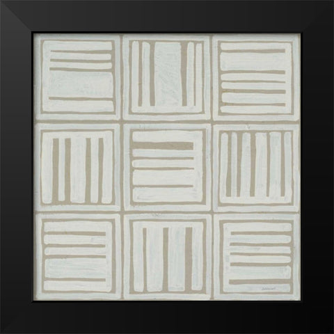 Bambala I Black Modern Wood Framed Art Print by Lovell, Kathrine