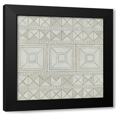 Bambala IV Black Modern Wood Framed Art Print by Lovell, Kathrine