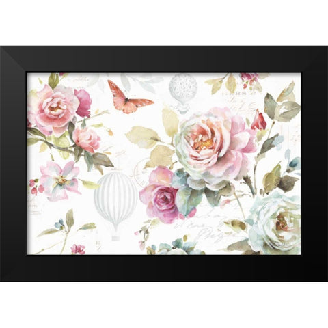 Beautiful Romance I Black Modern Wood Framed Art Print by Audit, Lisa