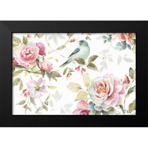 Beautiful Romance III Black Modern Wood Framed Art Print by Audit, Lisa