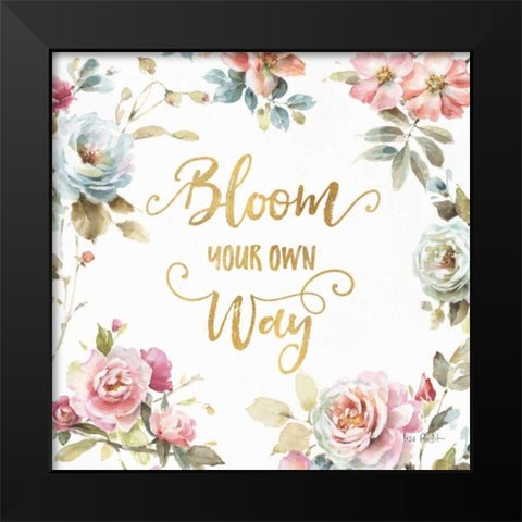 Beautiful Romance XIV Black Modern Wood Framed Art Print by Audit, Lisa