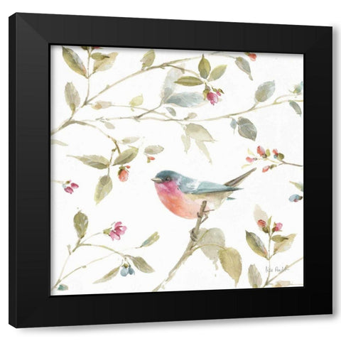 Beautiful Romance XVIII Black Modern Wood Framed Art Print with Double Matting by Audit, Lisa