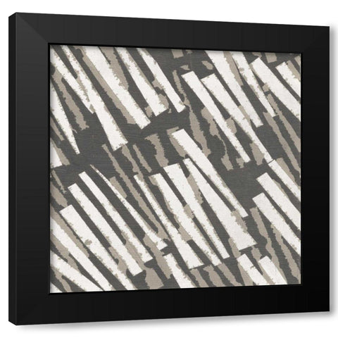 Fun on the Fourth III Neutral Black Modern Wood Framed Art Print by Wild Apple Portfolio