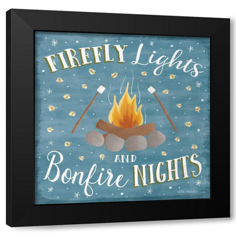 Summer Sunshine V Black Modern Wood Framed Art Print with Double Matting by Marshall, Laura