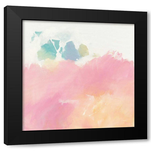 What I Saw Upon Waking Black Modern Wood Framed Art Print by Schick, Mike