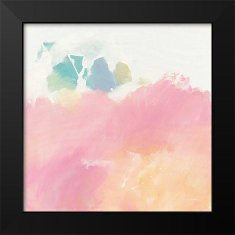 What I Saw Upon Waking Black Modern Wood Framed Art Print by Schick, Mike