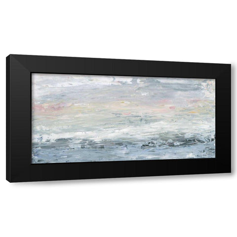Gazing Out Black Modern Wood Framed Art Print by Adams, Sarah