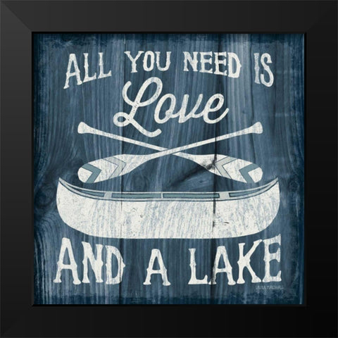 Up North I Black Modern Wood Framed Art Print by Marshall, Laura